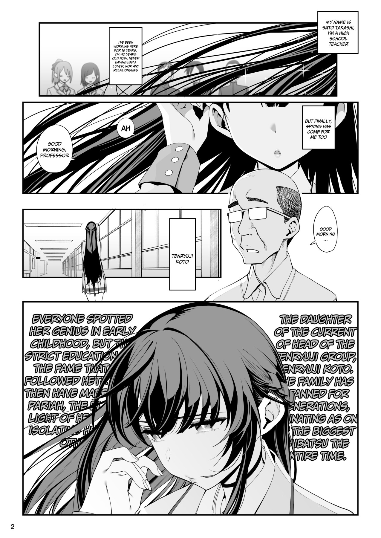 Hentai Manga Comic-Female Student Hypno-Read-3